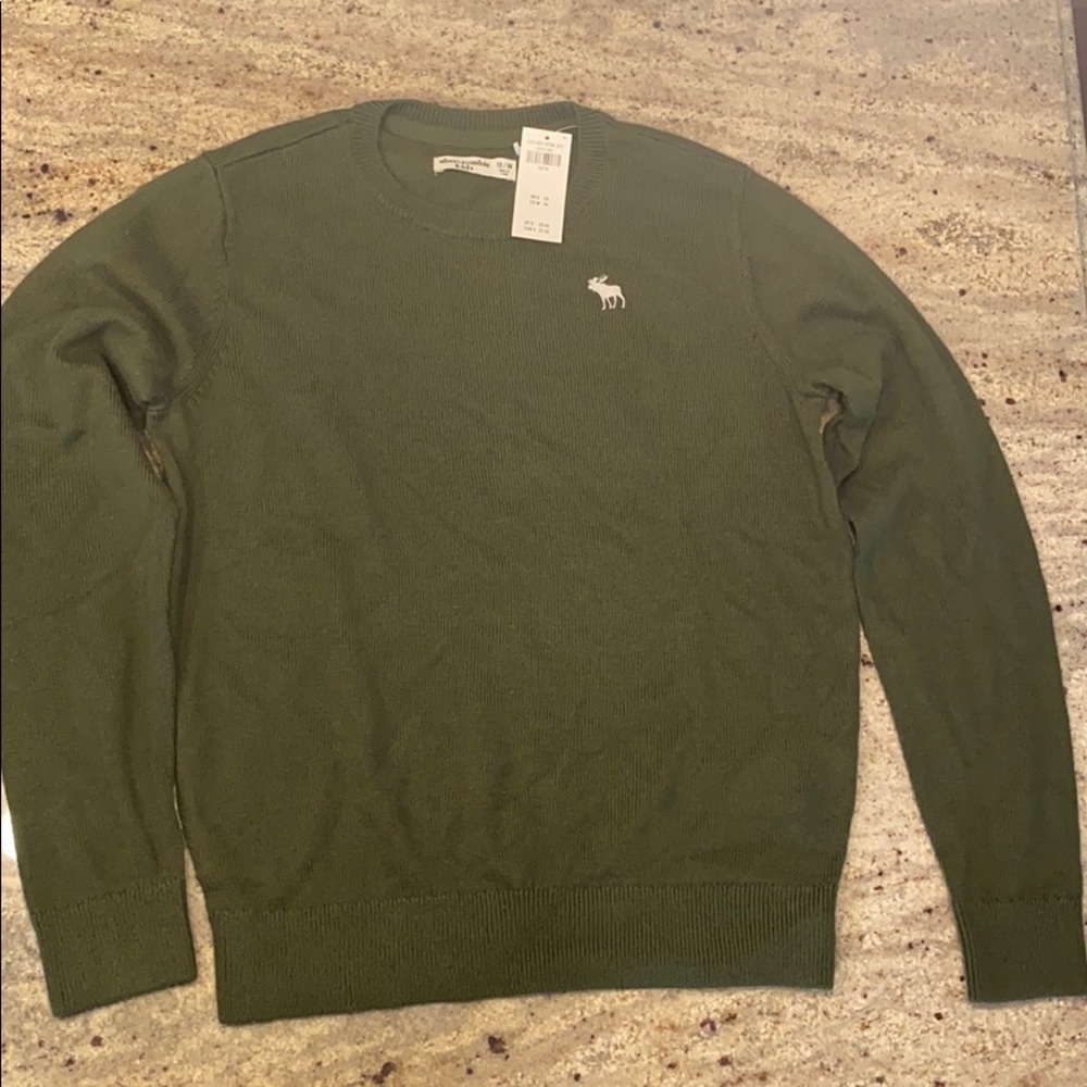 Abercrombie kids Olive Green Sweater